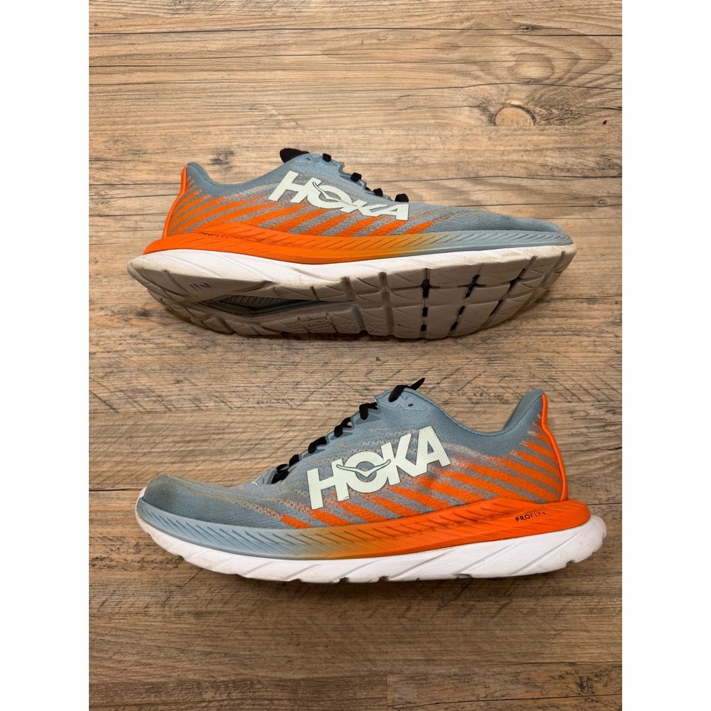 Hoka One One Mach 5 Mens 12 Mountain Spring Puffins Bill Running Shoes 1127893